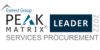 Peak Matrix Leader Services Procurement 2022